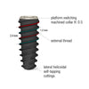 PSK Standard Conical Connection Implant: Regular Double Thread Normo