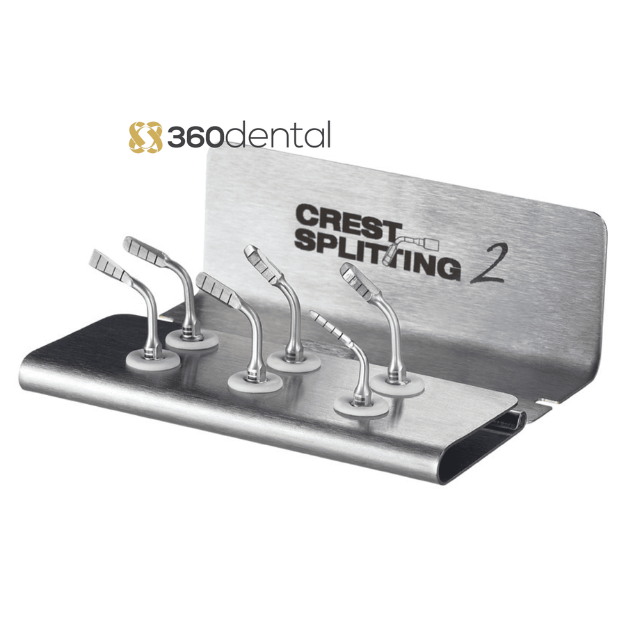Surgical Crest Splitting Kit. Surgical tips designed for Piezotome®