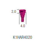 HEALING ABUTMENT K1 PSK STANDARD
