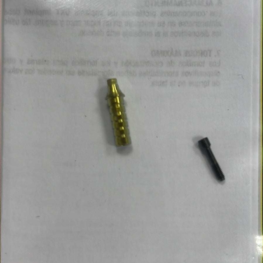 Anti-rotational PSK Hex narrow temporary abutment